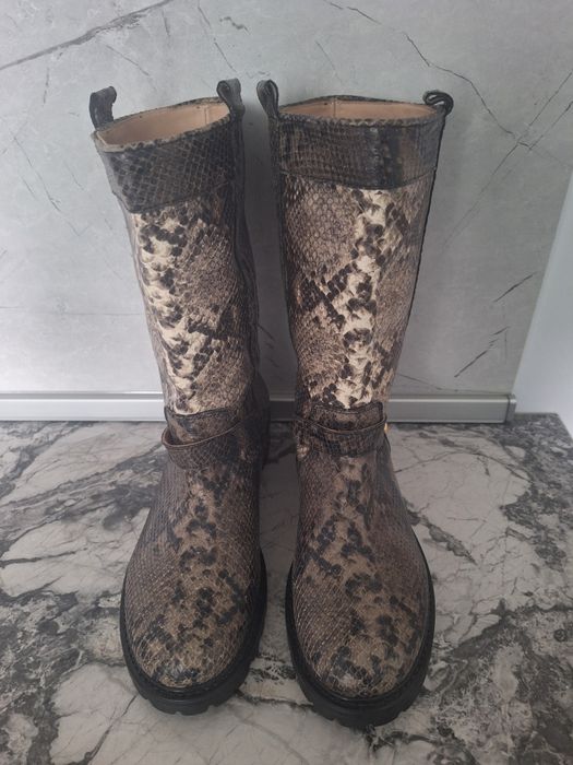 Diavolezza ителиански естествена кожа питон