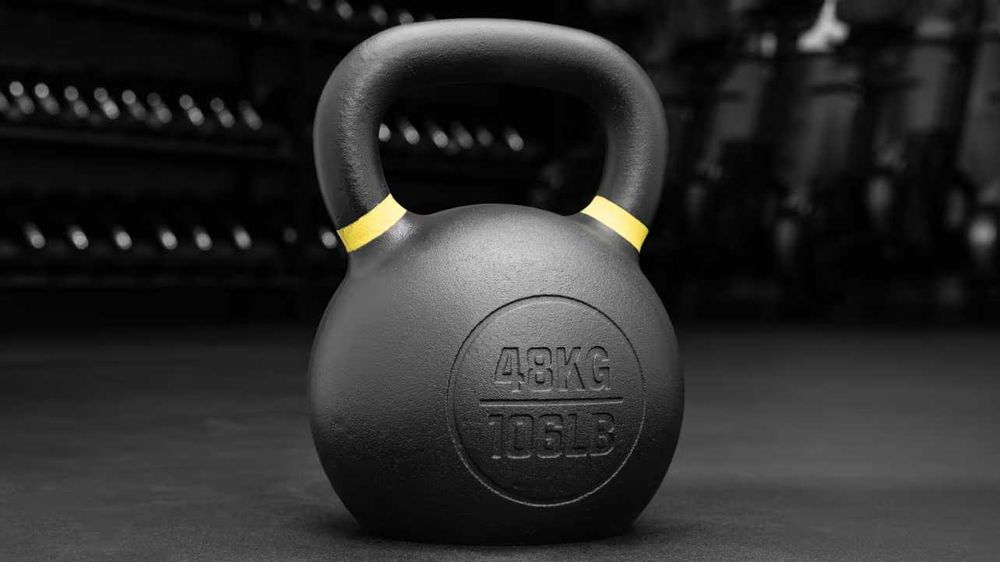 Kettlebell rogue fitness 48kg powder coated