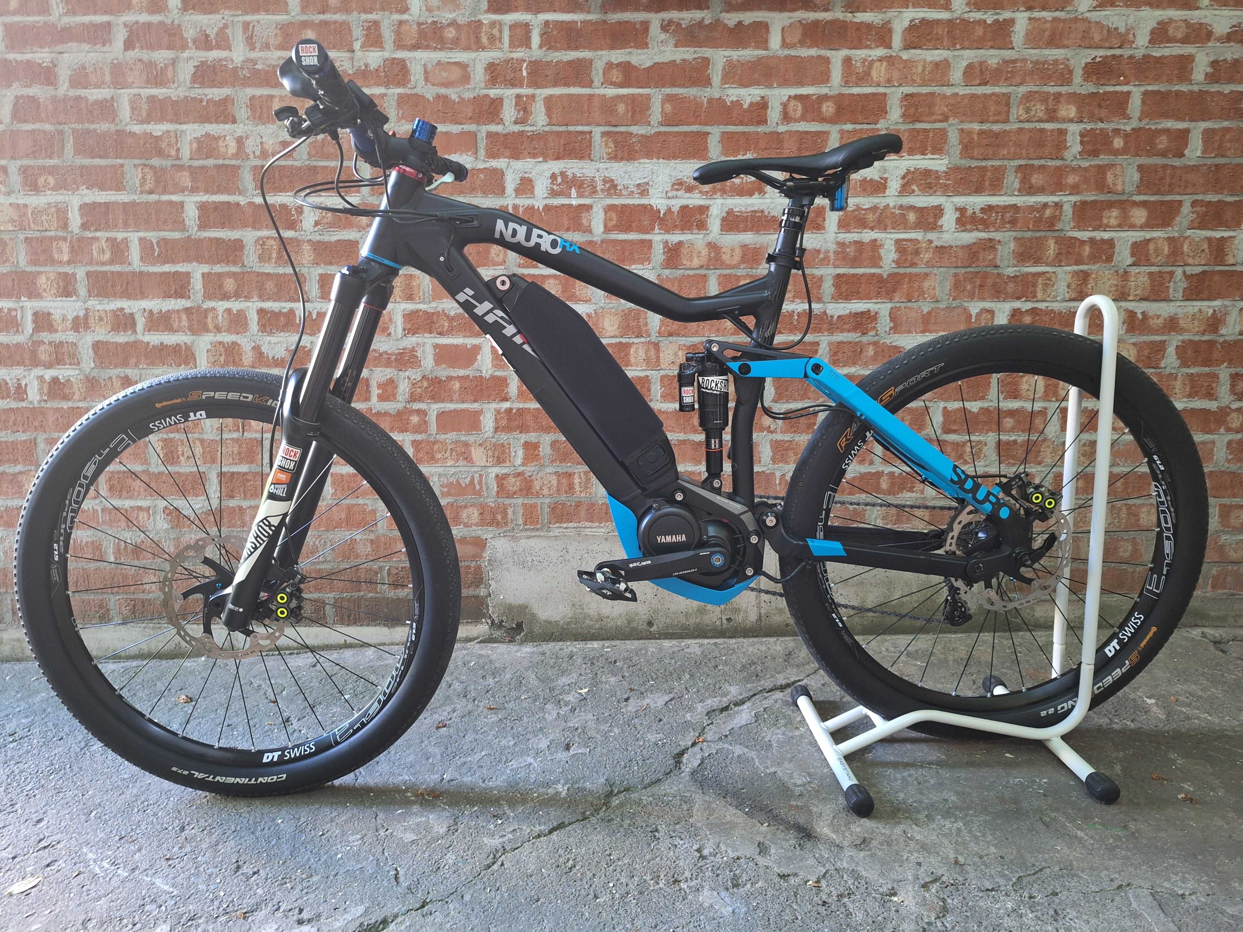 Bicicleta electrica Haibike Nduro RX, Freeride, Yamaha, Travel 180mm