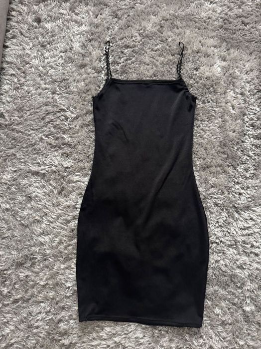 Дамска черна рокля