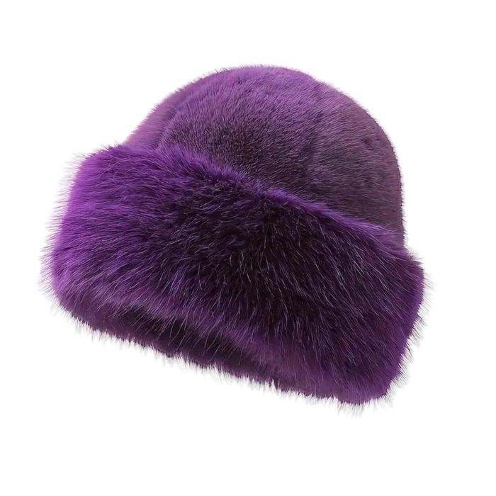 ПРОМО различни цветове модерни, много пухкави и топли шапки с пух