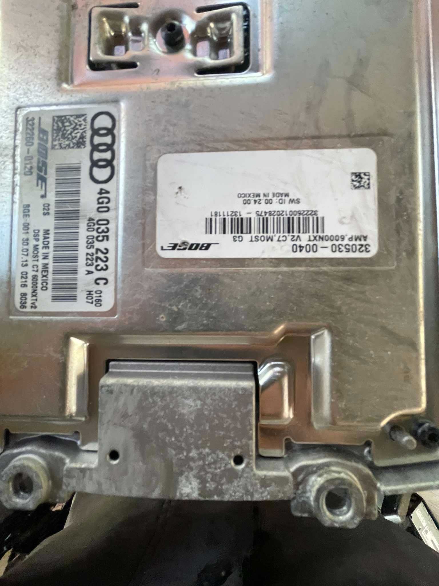 усилвател bosse audi a8 d4 a6 c7 a7  усилвател босе