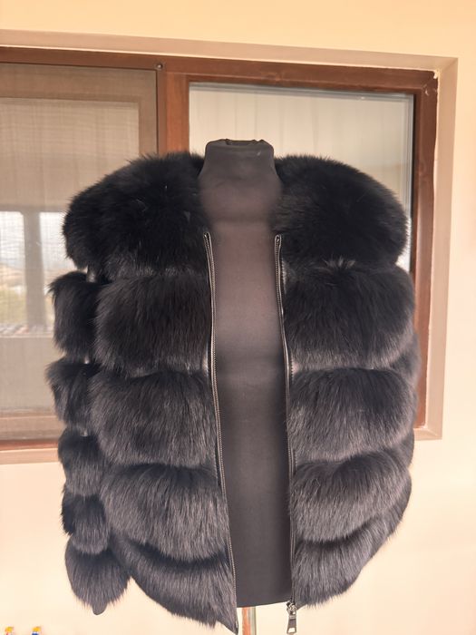 Blana vulpe culoare neagra