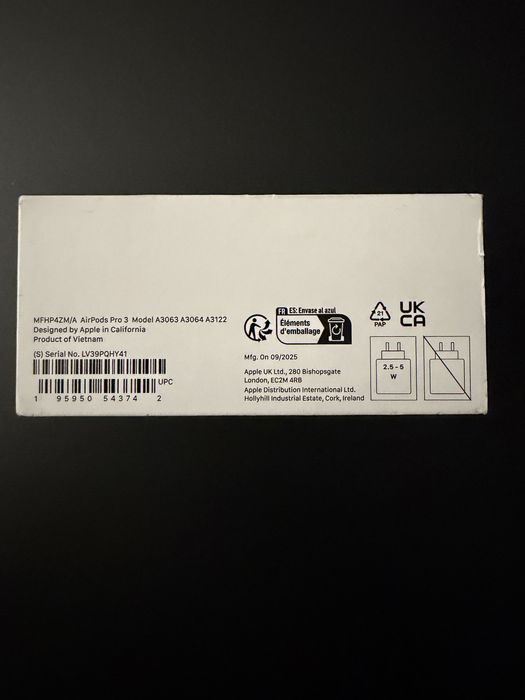 Airpods Pro 3 , originale , noi , predare personala !