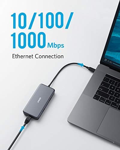 Anker PowerExpand+ 7-in-1 USB-C PD Ethernet Hub,хъб-адаптор