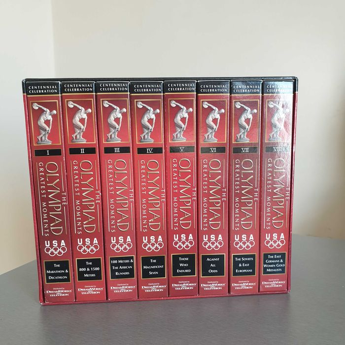 Casete video "The Olympiad Greatest Moments" 8 bucati