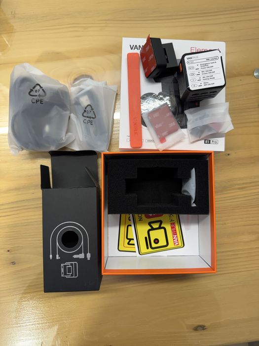 Camera auto Vantrue E1 PRO 4k GPS CPL