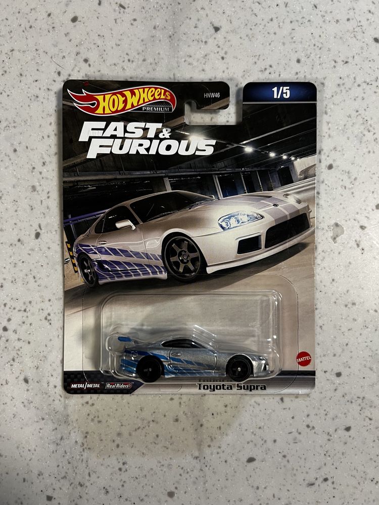 Hot Wheels Premium Toyoya Supra Fast & Furious