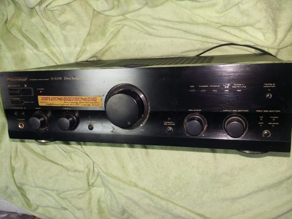 Amplificator Stereo PIONEER A-509 R,Mos Fet,90 W x 2,60 W X 2,T.GRATUI
