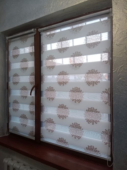 Жалюзи  Ролл шторы  День и Ночь Вертикальный Горизонтальный Дуэт 3D