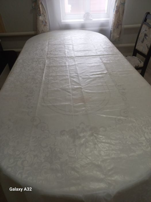 Стол белый 3 метра