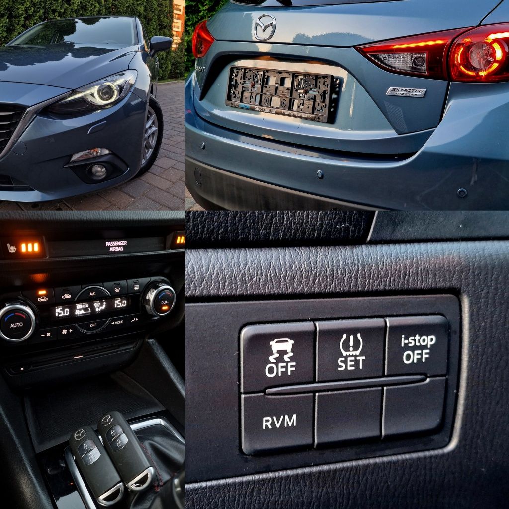 Mazda 3 benzina, Bi-Xenon / Led / RVM / Collision Assist ...