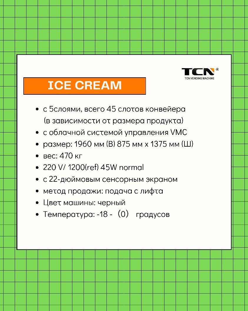 Vending TCN , Davomiy daromad