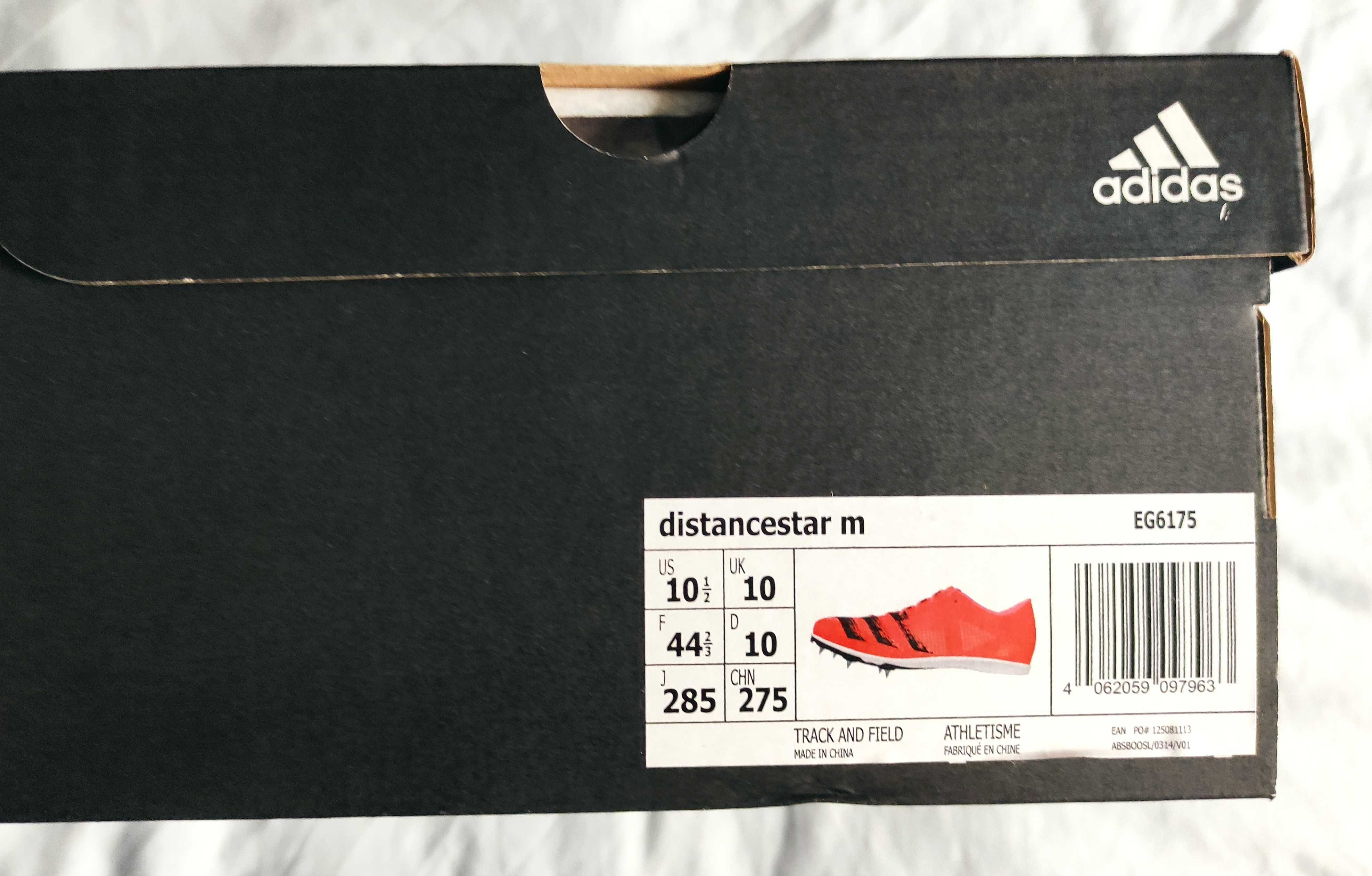 Pantofi pista/cuie adidas Distance Star Spikes 43EU