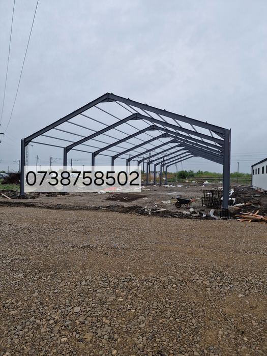 Lucrez structuri/hale metalice pe baza de comanda