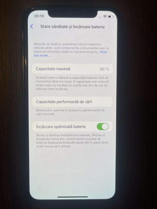 Iphone X, 256 GB