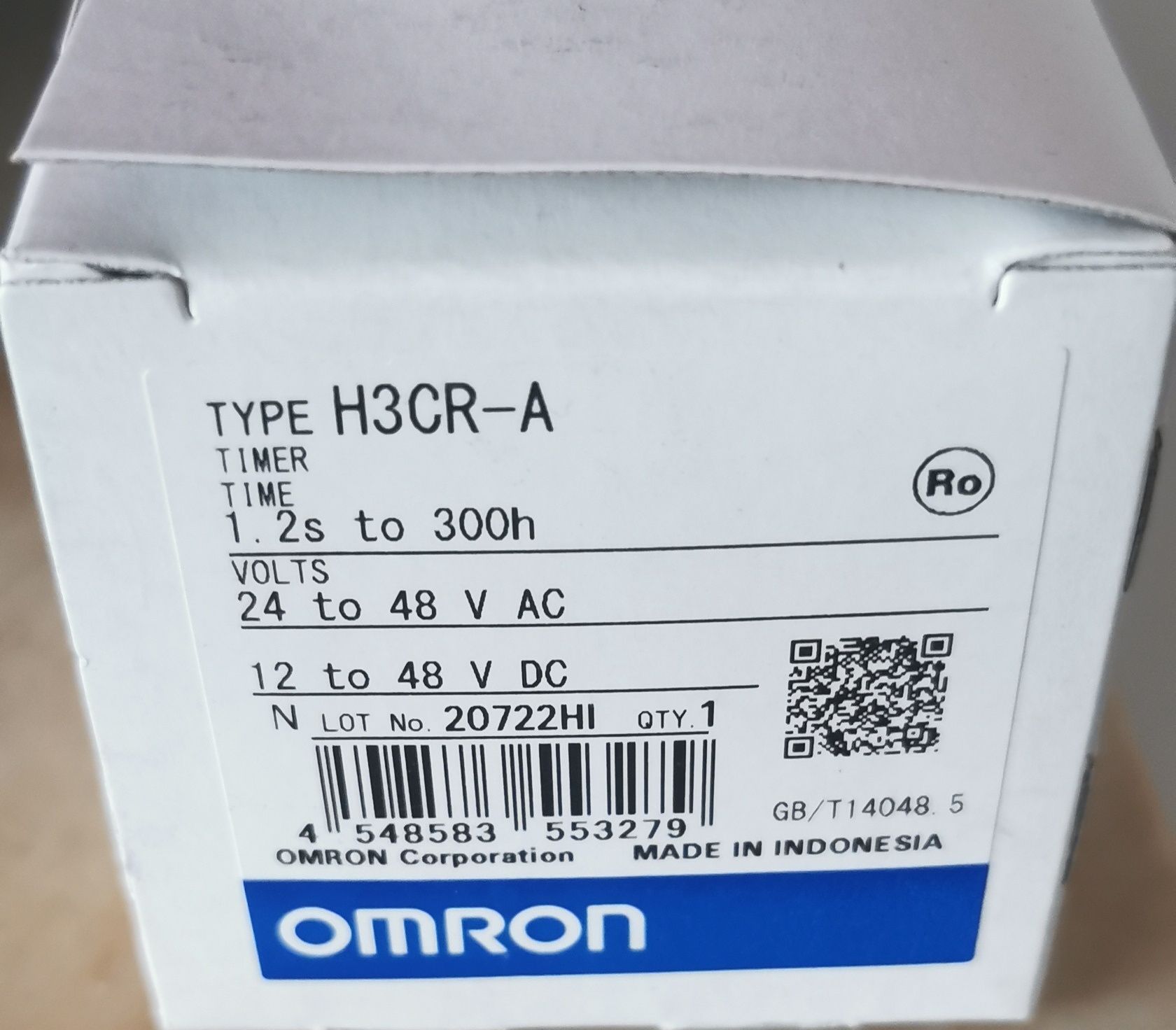 Releu Omron H3CR-A temporizator