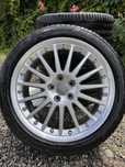 Set roți R18 VW Audi BMW Mercedes jante BBS cu anvelope vară 245/40/18