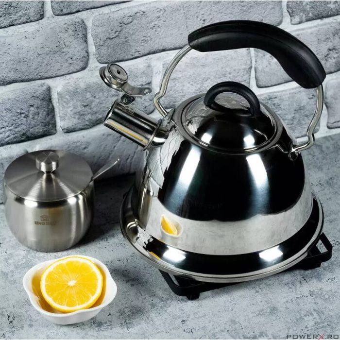 Fierbător tradițional fabricat din otel inoxidabil, ceainic 2.6