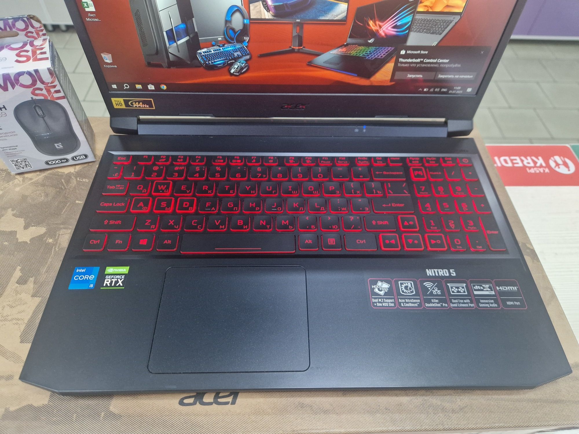Acer Nitro 5 (Core i5-11 Gen, 16 Gb DDR4, RTX 3050 4 gb)