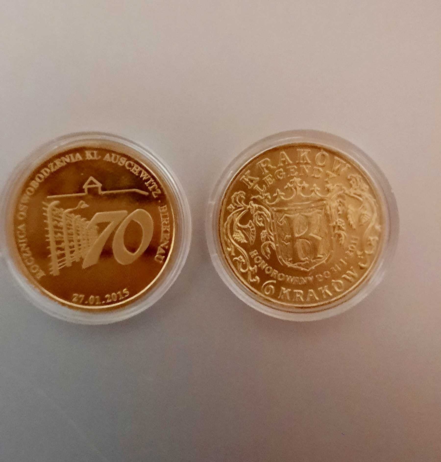Vând două monede aniversare din Polonia