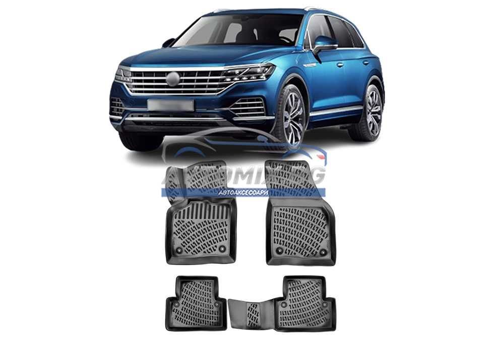 Гумени стелки зa VW Touareg 3 след 2018 г., RizLine