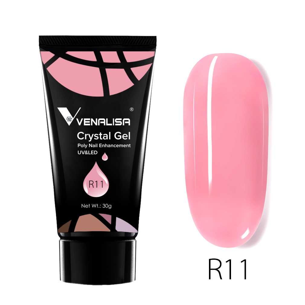 VENALISA Polygel, Crystal gel 30ml / Полигел 30мл, кристален гел