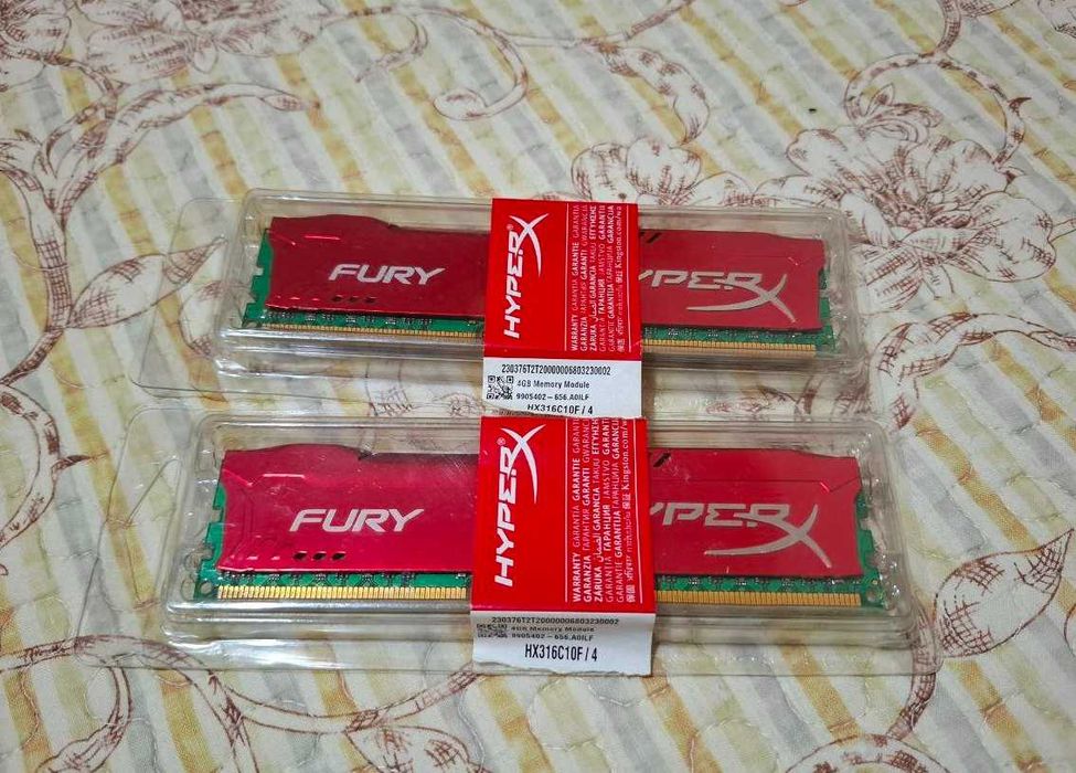 Оперативная память   DDR3   Kingston HyperX Fury