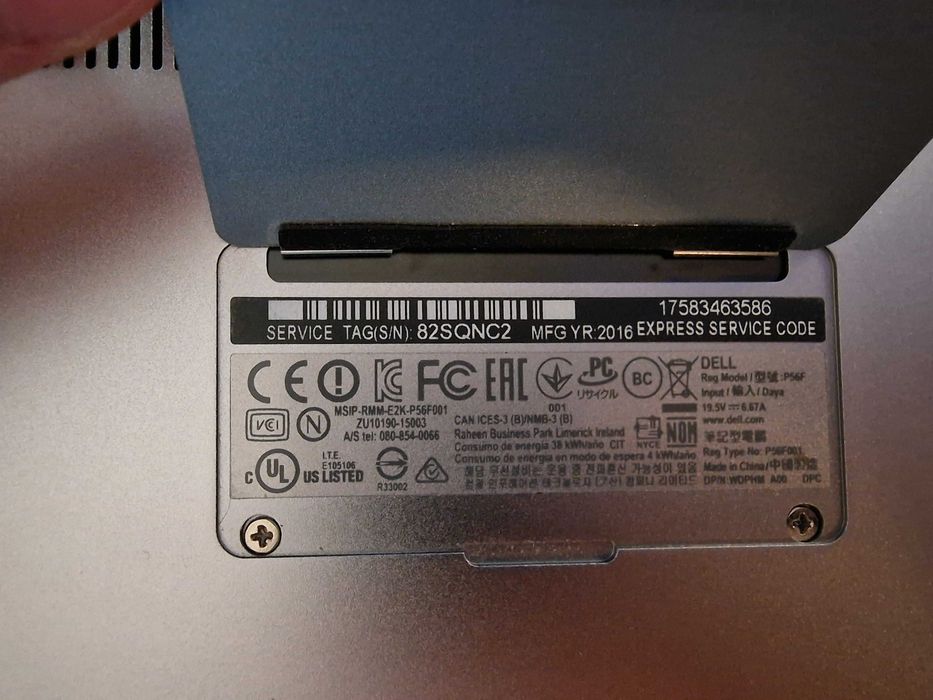 Dell XPS 15 9550 — i7 / 16 GB / 512 GB SSD / GTX 960M / FHD