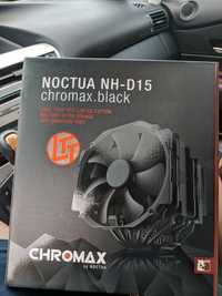 Noctua black D15 D-15 cooler CPU nou sigilat LinusTechTips LTT edition