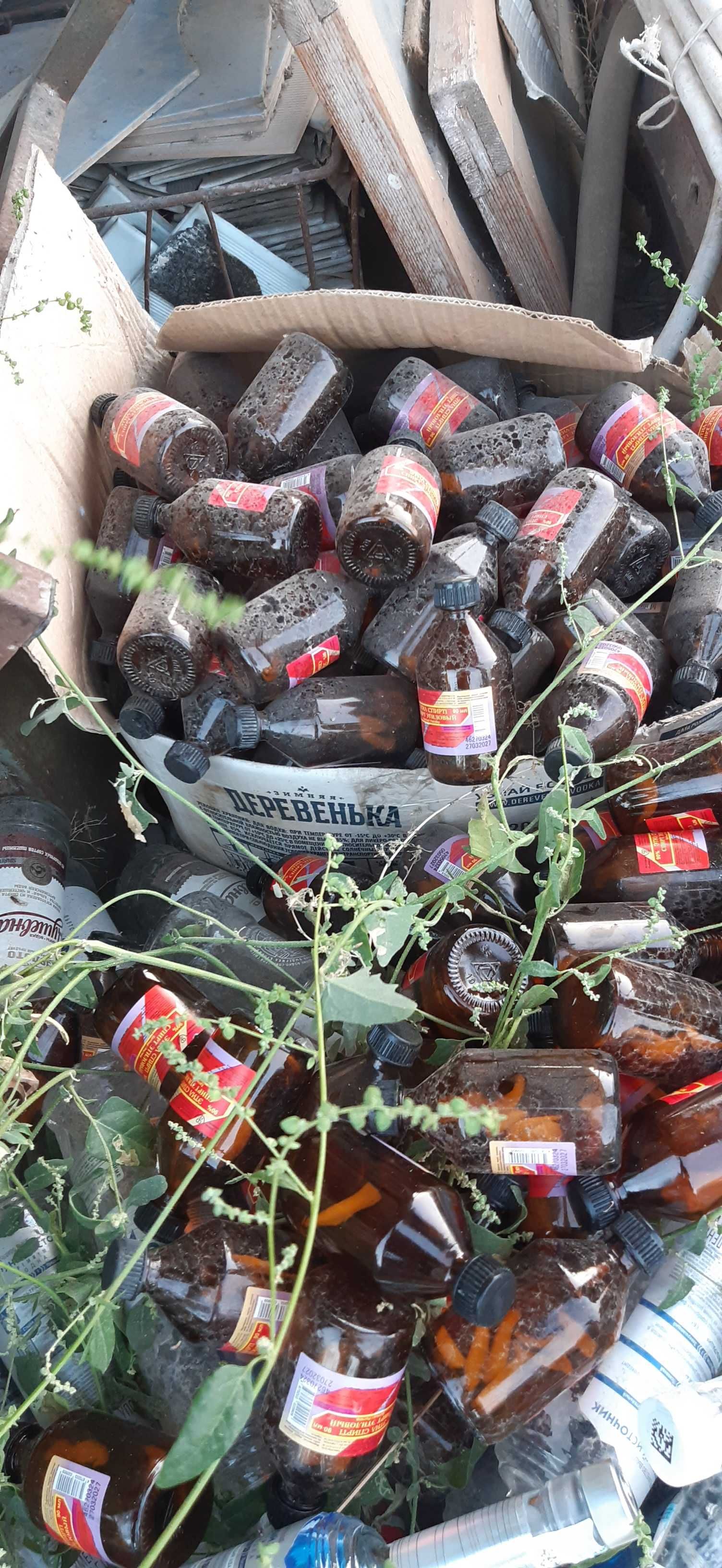 Флаконы  от спирта