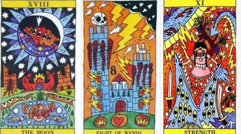Tarotul Focului-Set Carti Tarot ORIGINAL,Multilingual+ghid-SIGILAT