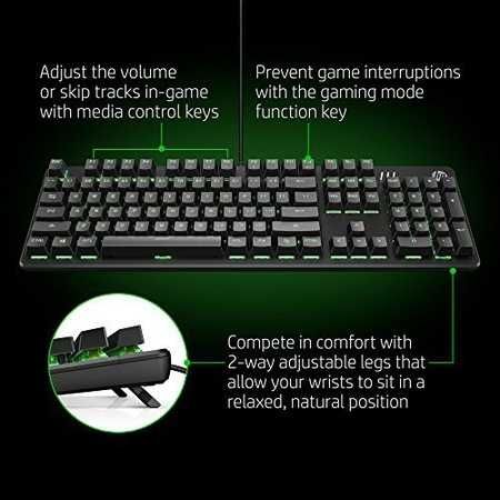 Tastatura mecanica HP Pavilion GAMING Keyboard 500, Negru