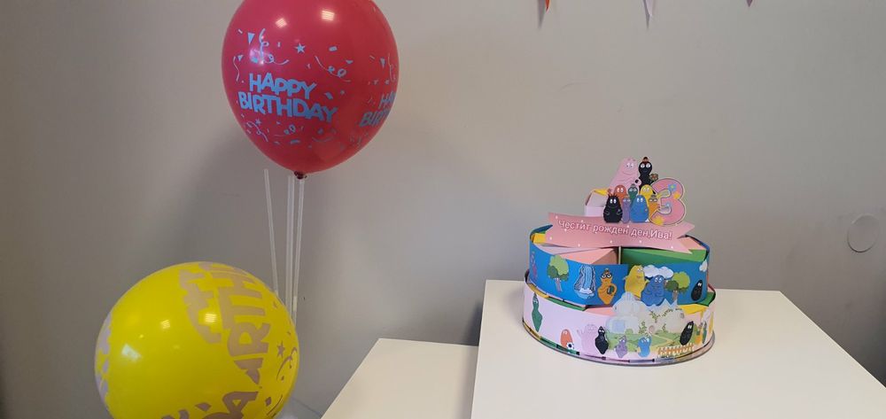 Картонени торти/хартиена торта/почерпка за детска градина