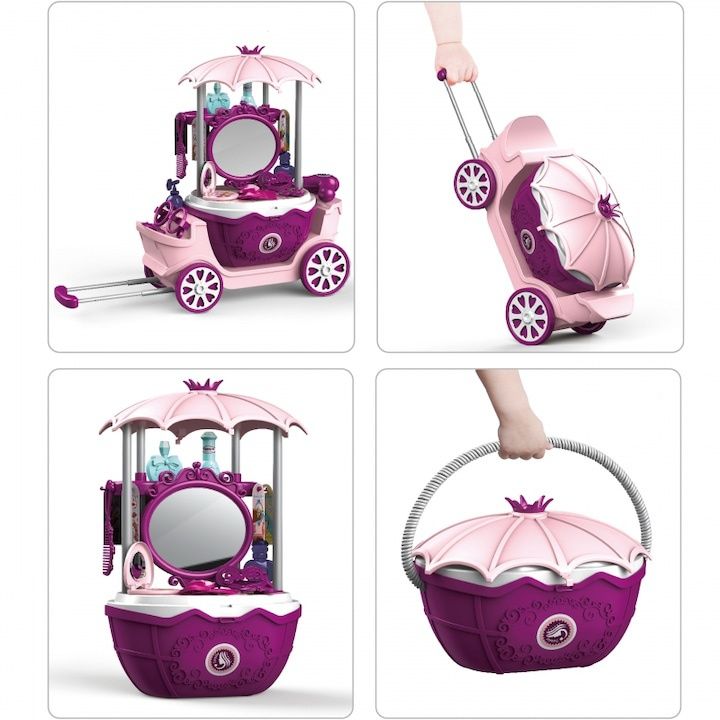 Детски комплект за красота Woopie на колела, 31 аксесоара