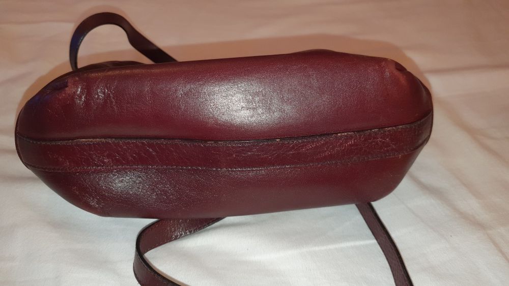 Poseta vintage din piele Etienne Aigner