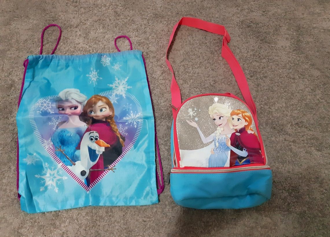 Gentuta Disney Frozen cu 2 compartimente