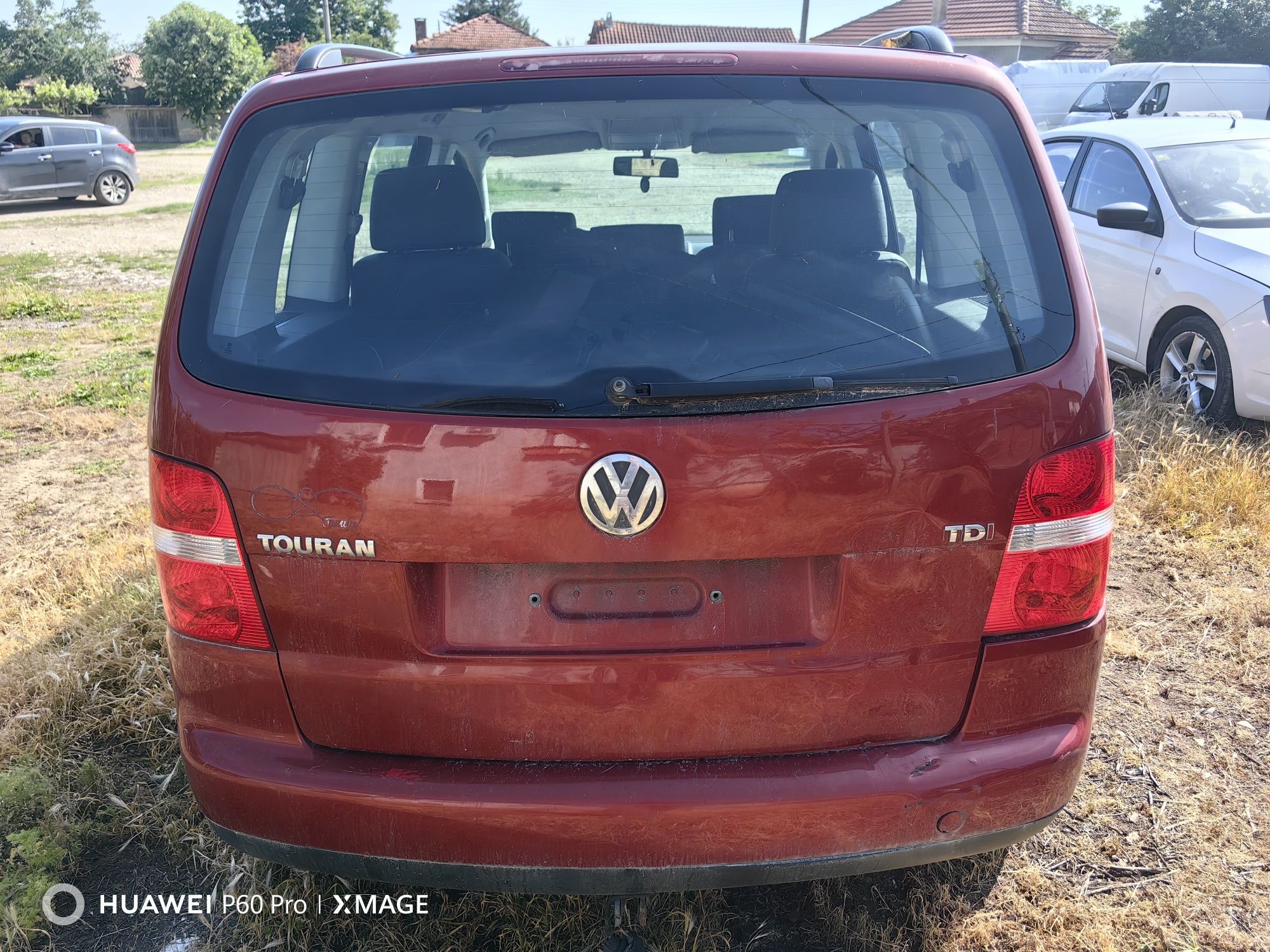 Vw Touran 1.9TDI BKC 6 скорости на части