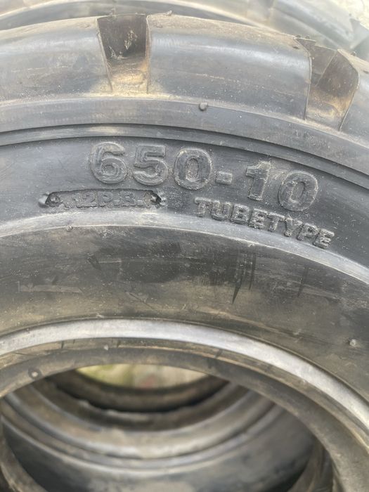 Мотокарни гуми ИНДУСТРИАЛ2 бр размер 6,50 по 10 цола12 плата!!!НОВИ!!!