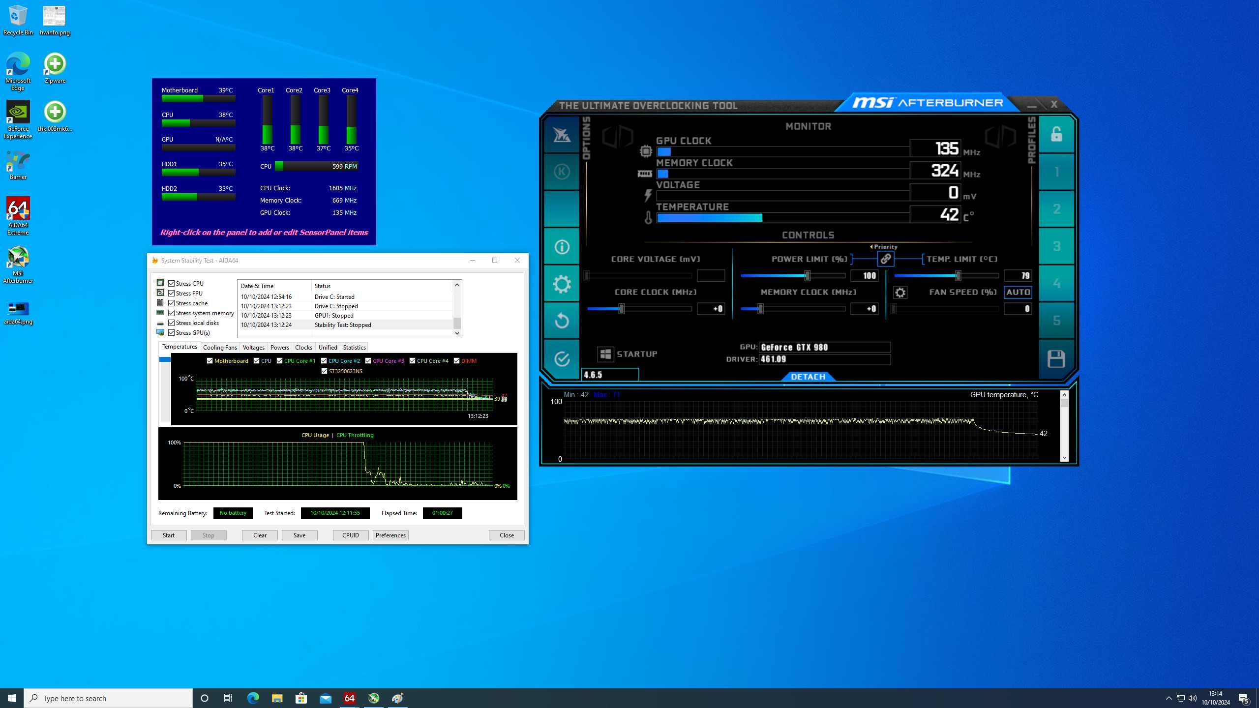Calculator PC Gaming - Intel i7 - 16GB RAM + Nvidia Geforce 980 GTX