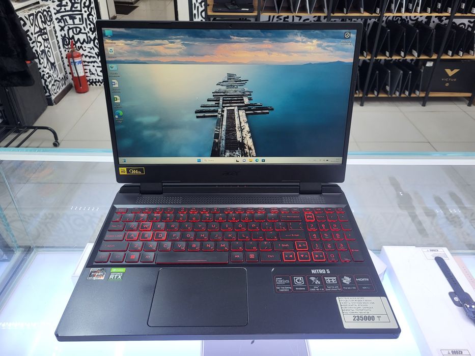 Acer Nitro Ryzen 5 6600H Озу 16гб ssd512gb rtx3050 рассрочка