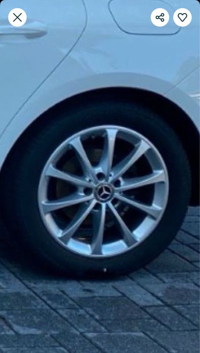 Roti/Jante originale Mercedes Benz 17”