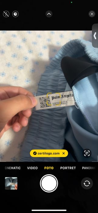 vand pantaloni scurti palm angels