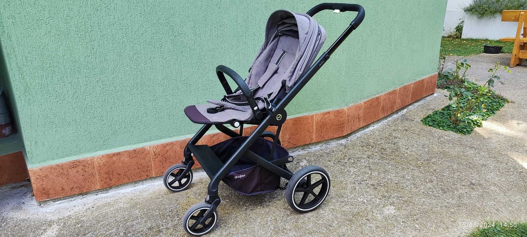 Отлична бебешка количка 3в1 Cybex Balios S и стол за кола Aton 5