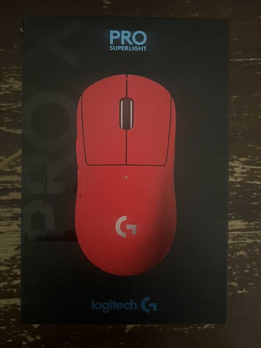 Mouse Logitech G Pro X Superlight Lightspeed Rosu - Garantie 12 luni