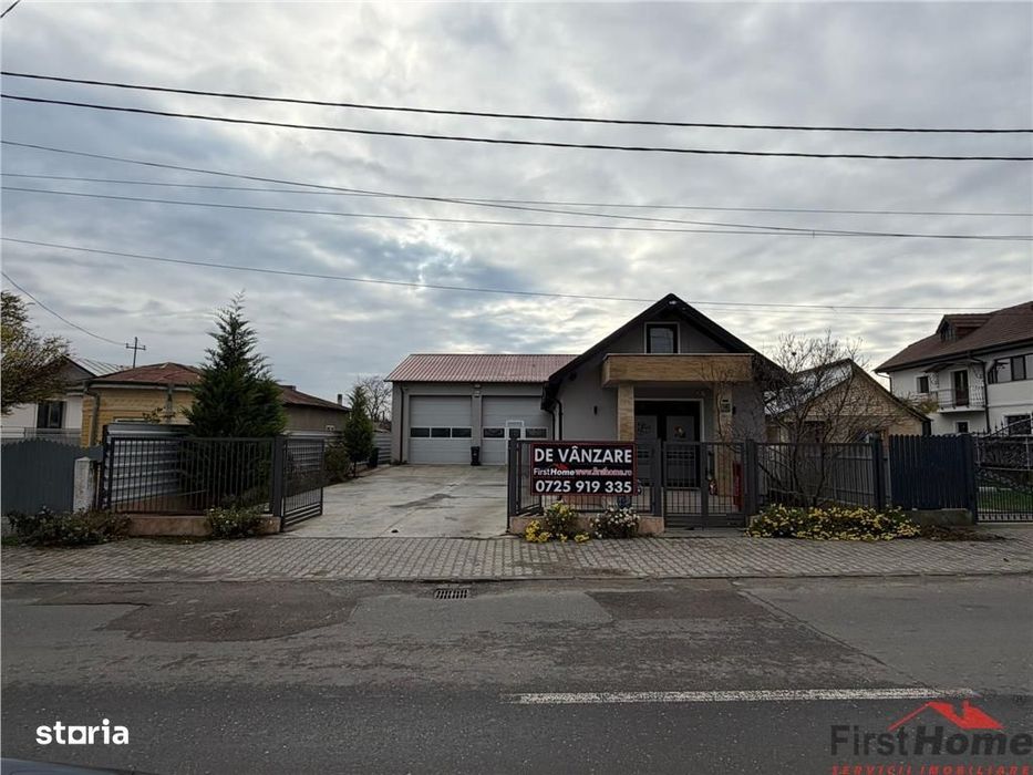 Hala + birou + magazie + teren de vanzare in Focsani \/ Mandresti