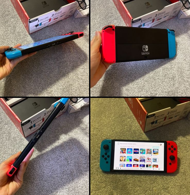 Nintendo switch oled / с играми