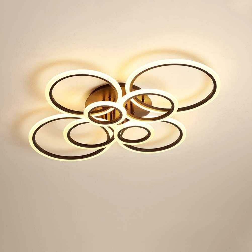 Полилей с висулки LED Lustra Rivani 8067/4 + 4 MARO 232W, Многоцветен