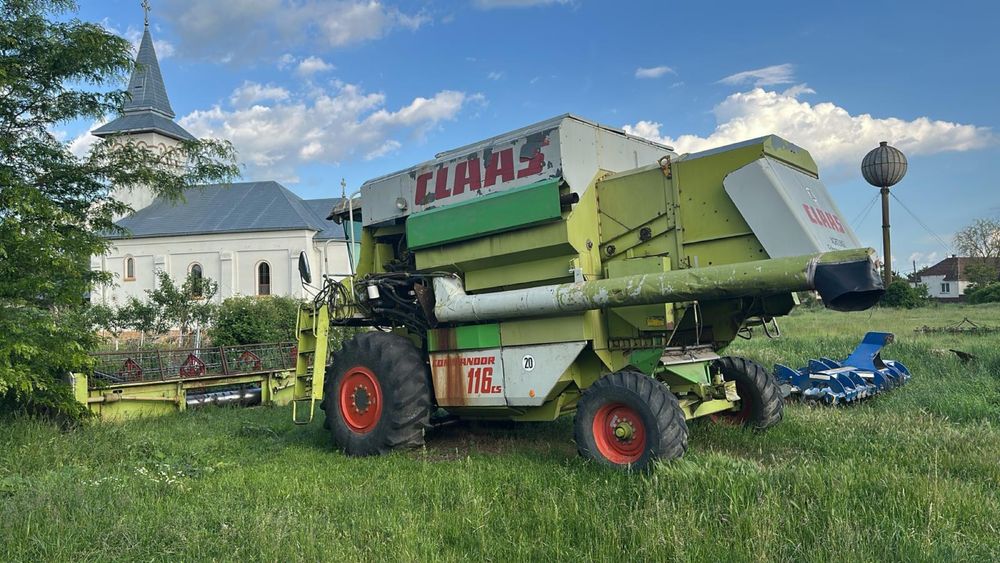 Vand combina Claas Commandor 116 cs
