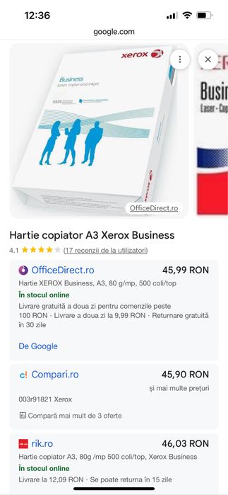 Hartie A3 profesionala